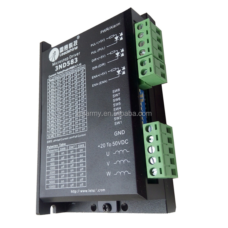 3 фазы 3ND583 /3DM583 leadshine шаговый двигатель для лазерной резки