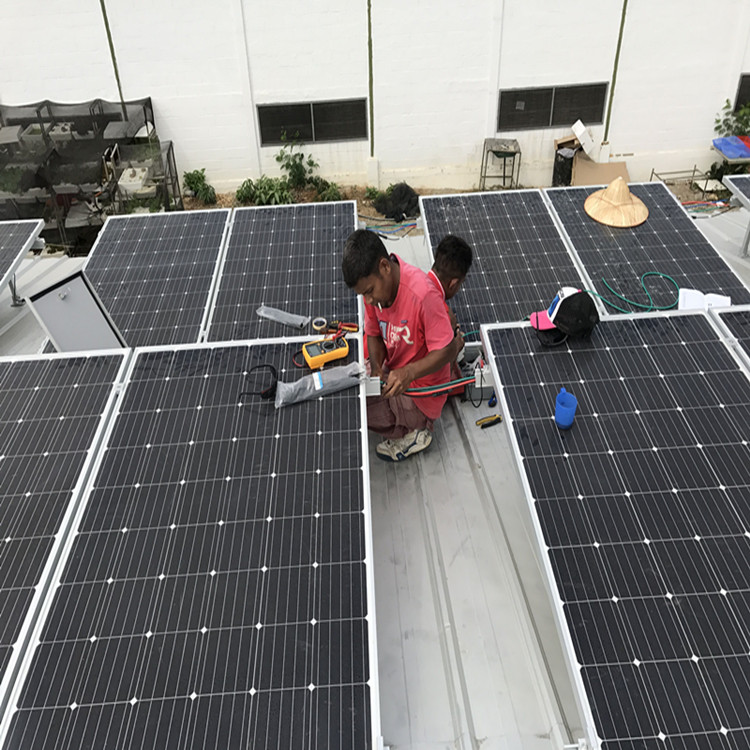 20KW солнечные панели для солнечной системы солнечные панели плоской крышей монтажные кронштейны 30kw солнечной системы