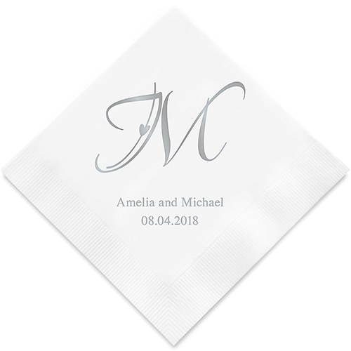 2 Ply Monogram Cellulose Paper Napkin