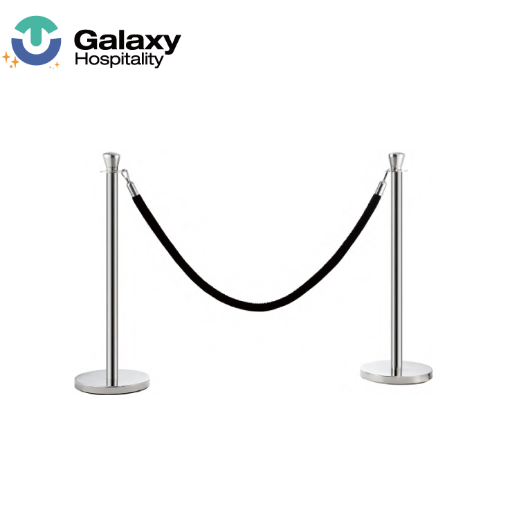 Высокое качество Золото Цвет Нержавеющая сталь красный ковер Stanchion Post