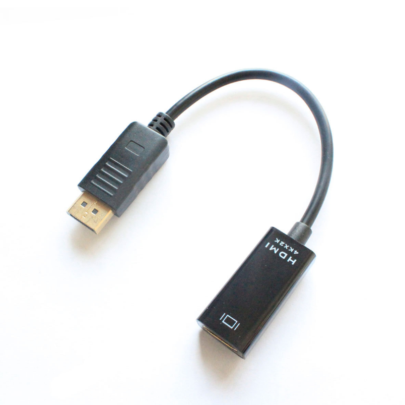 Высокое качество 4k * 2k DisplayPort в HDMI adapteri DP мужчина к HDMI женское конвертер черный кабель для передачи данных