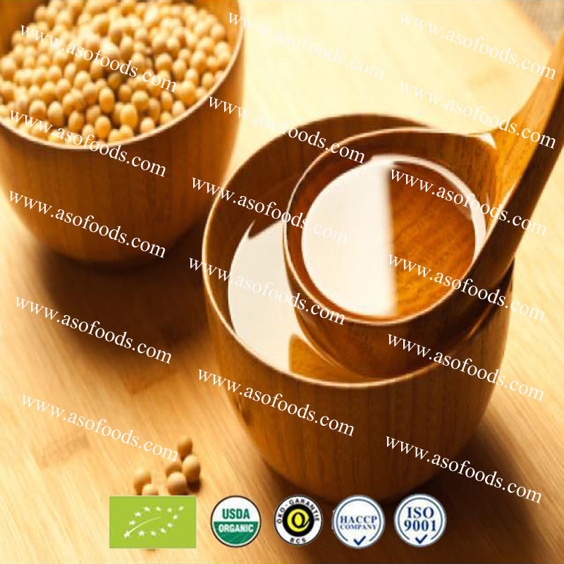 Органические и NON-GMO Virgin соевое масло