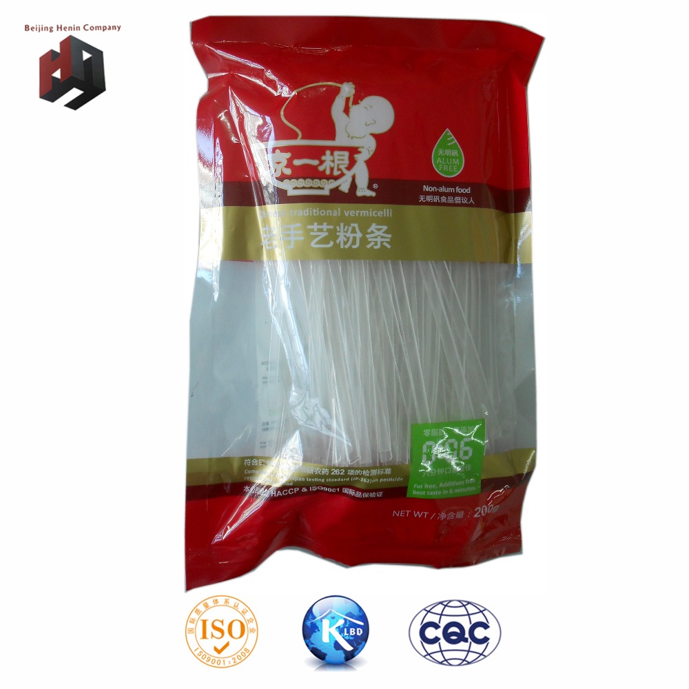 Оптовая продажа пакет пшеничной муки мгновенный Longkou vermicelli