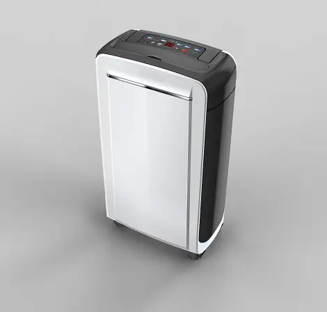 OL-009A 20 Pint Air Dryer Dehumidifier Portable with Inoizer Timer 2 Speed Fan Automatic Shut Off Ideal for Home