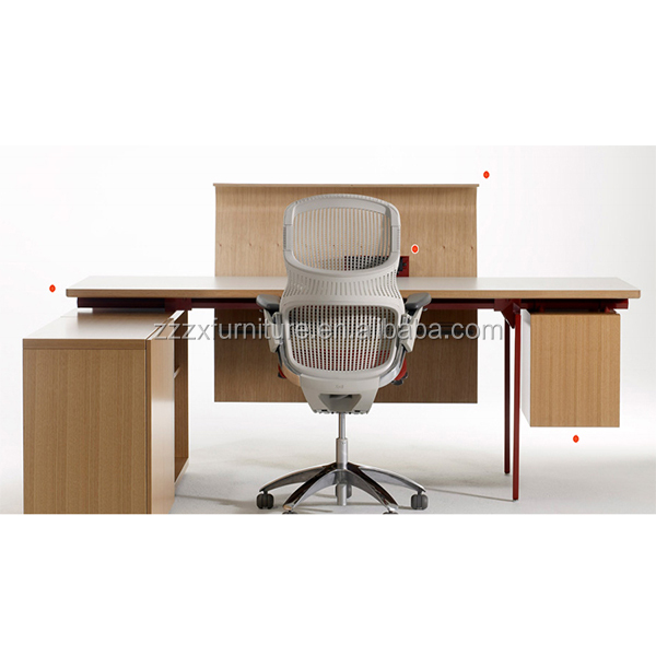 Working table office desks wooden national business furniture countertop private workplace design writing table with sideboards