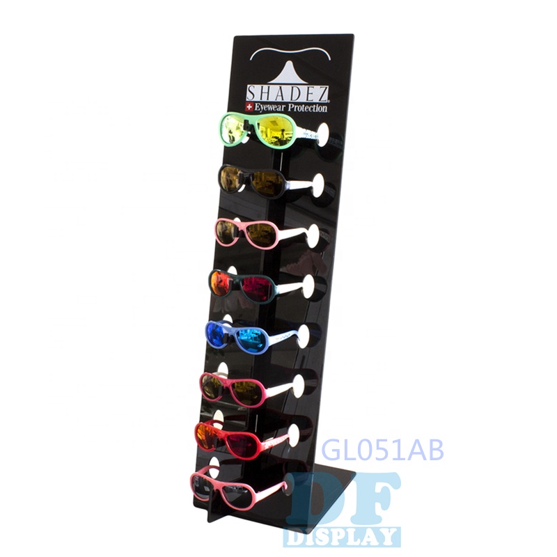 GL051 ACRYLIC SUNGLASS DISPLAY RACK FOR 8 PAIR SUNGLASSES DFDISPLAY