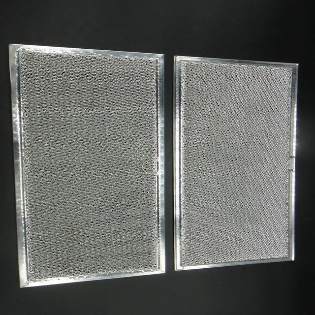 Microwave oven grease filter for 71002111 6-3/8" X 15-5/8" X 3/32"