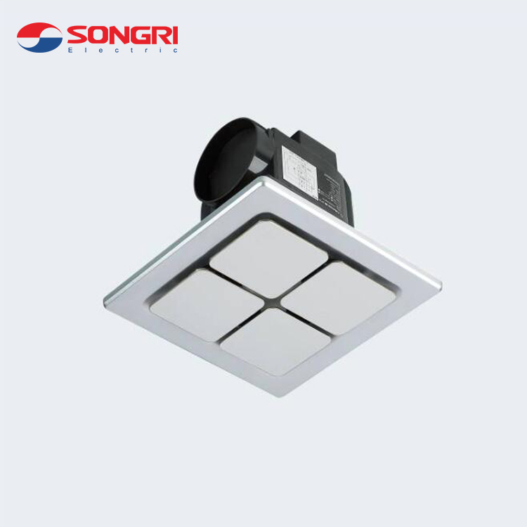 Songri широко используемый 180m 3/h 25w 80mm низкий уровень шума вытяжной вентилятор для ванной