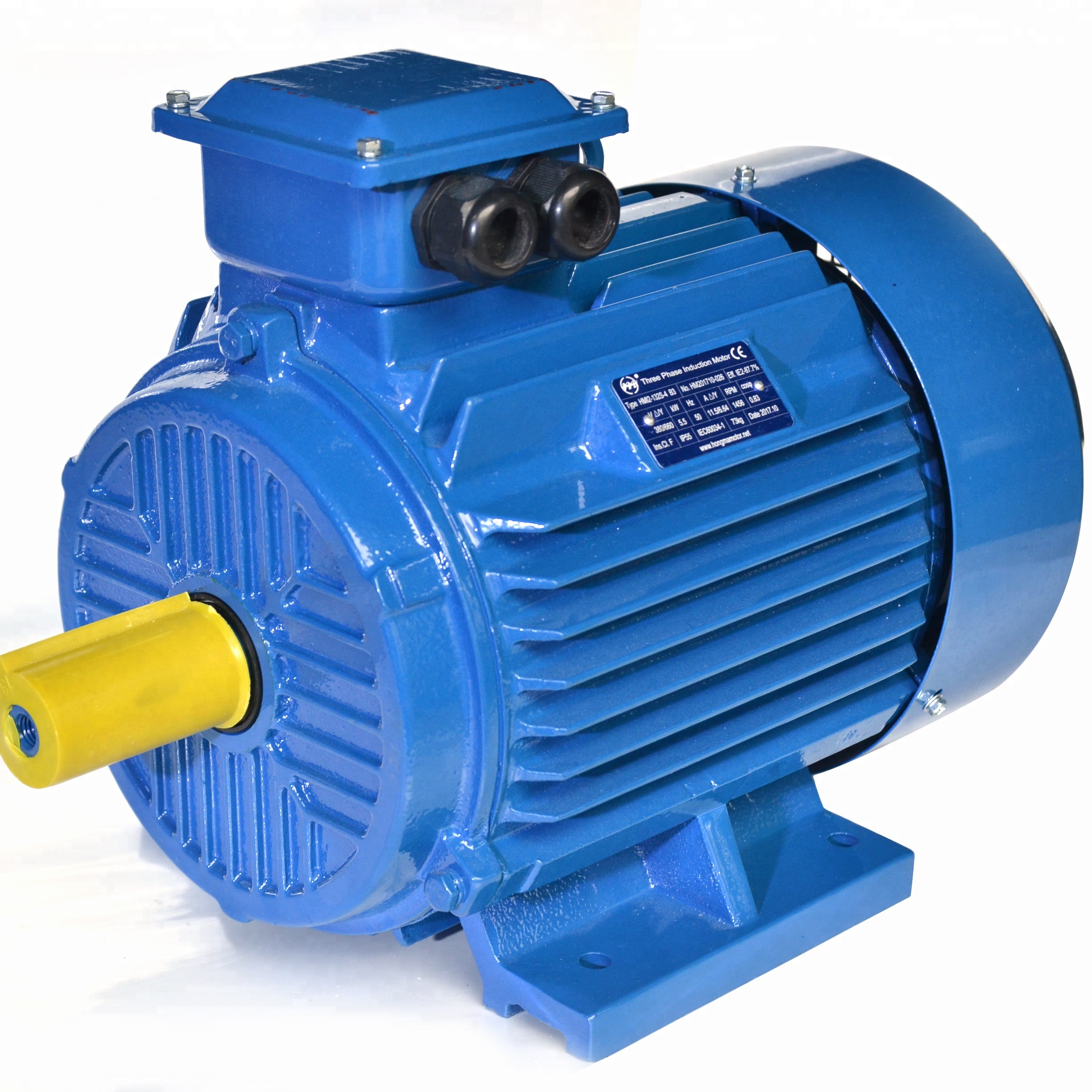 CE approved 250kw three phase ac electric 1500rpm asynchronous motor