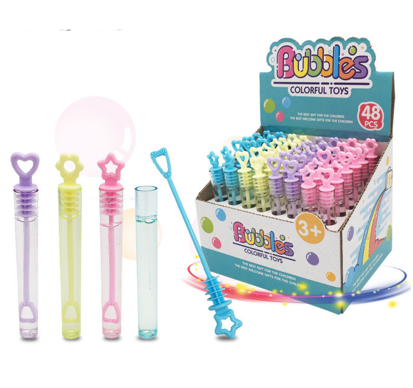 Экологичная Волшебная мини-небьющаяся красочная игрушка Bubble Stick