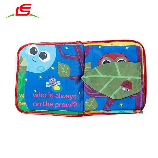 Cheap Custom Interesting Story Plush Baby Books For Gift
