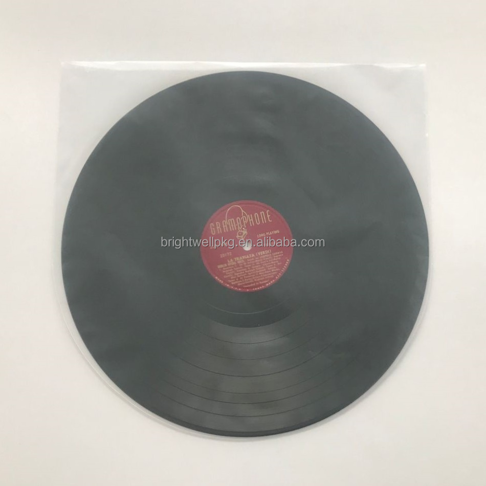 12/10/7 дюймов антистатическое круглое дно LP/виниловые внутренние рукава