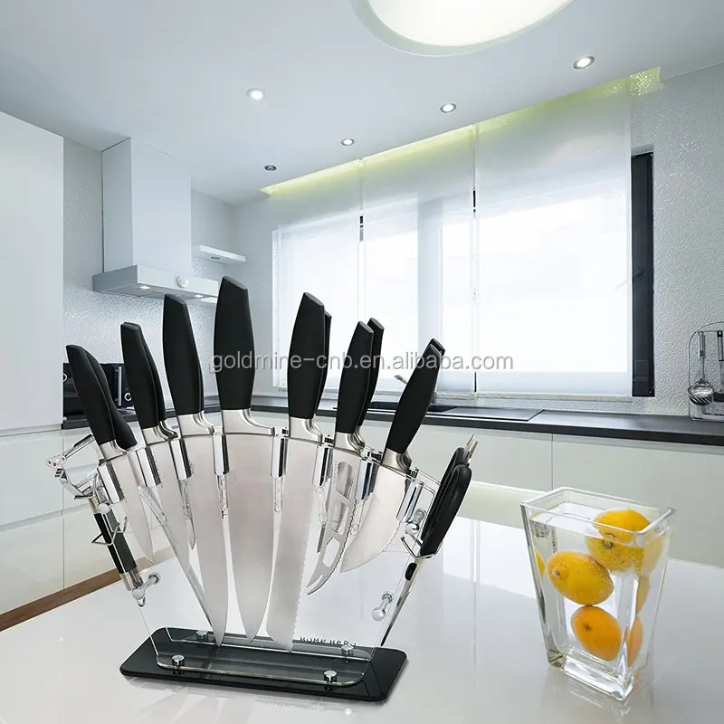Hot selling 13 pcs stainless steel knife set