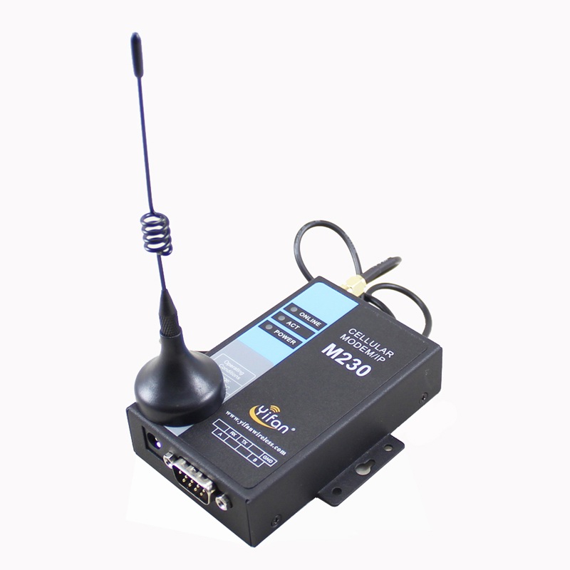 Промышленный модем M230 M2M 3g 4g с последовательным портом RS232/RS485