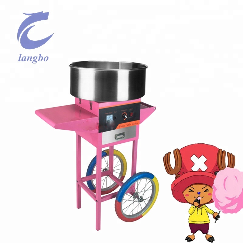 Durable Commercial Automatic Electric Cotton Candy Floss Sugar Machine Cotton Candy Floss Machine