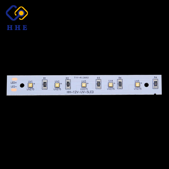 12v ультрафиолетовый светодиодный модуль 275nm uvc и машины стерилизация воздуха УФ-лампы (275nm стерилизация UVC модуль)