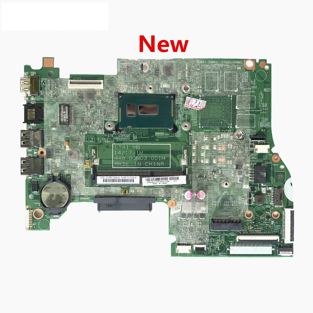 Новая прозрачная защита для экрана для LENOVO YOGA 500-14IBD Flex3-1470 Материнская плата ноутбука 5B20K17781 с SR24B 3825U 448.03N03.001M MB 100% Tes