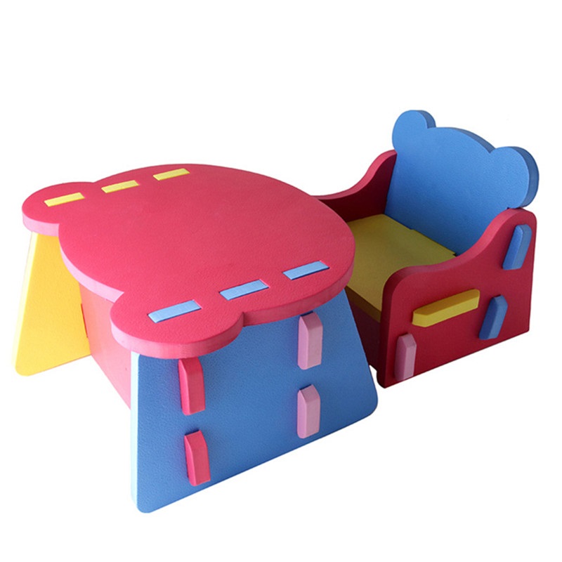 EVA Foam children table and chair set