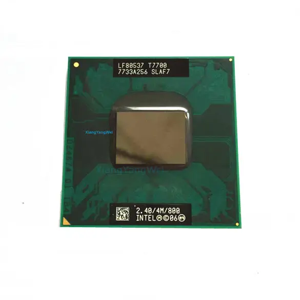 For  Intel Core 2 Duo T7700 notebook CPU Laptop processor PGA 478 cpu 100% working properly