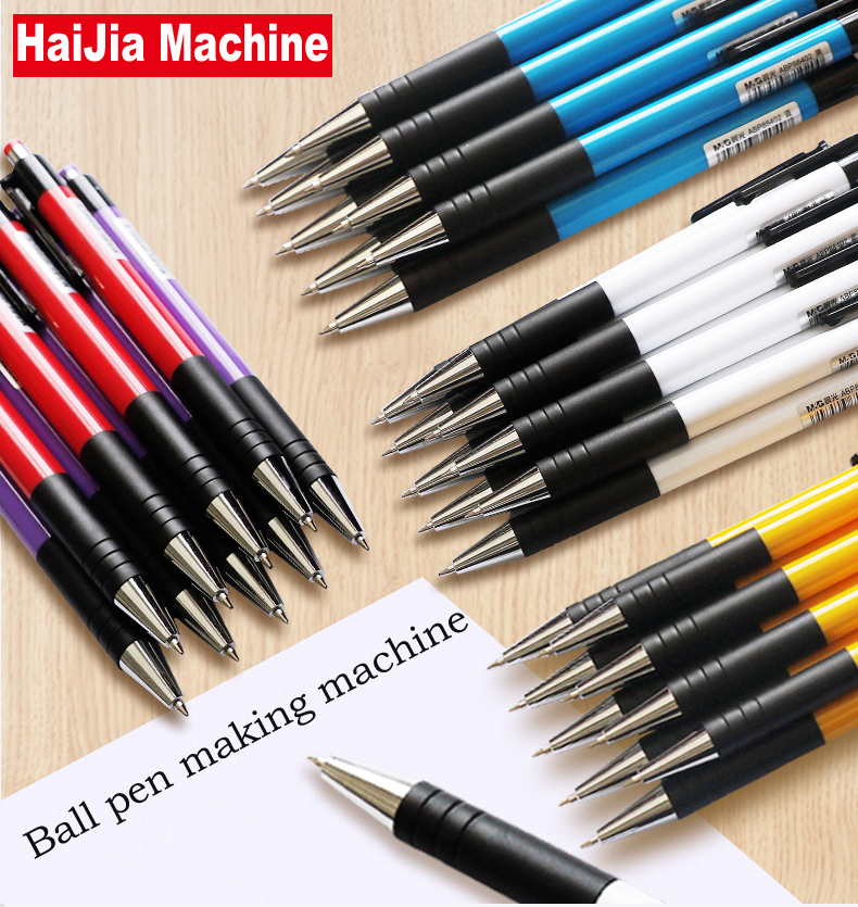 Plastic injection molding machine make plastic color marker pen ball pen low price