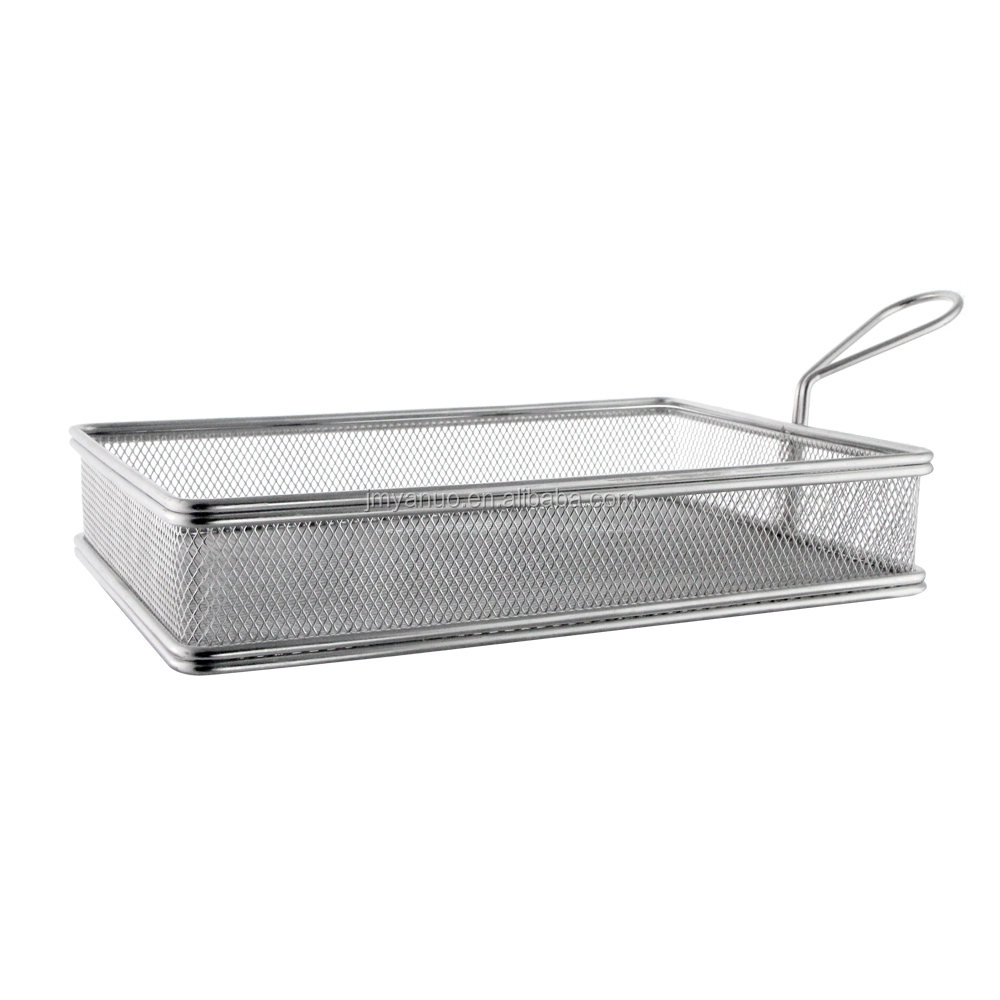 2020High Quality Stainless Steel Frying Basket Wire Basket