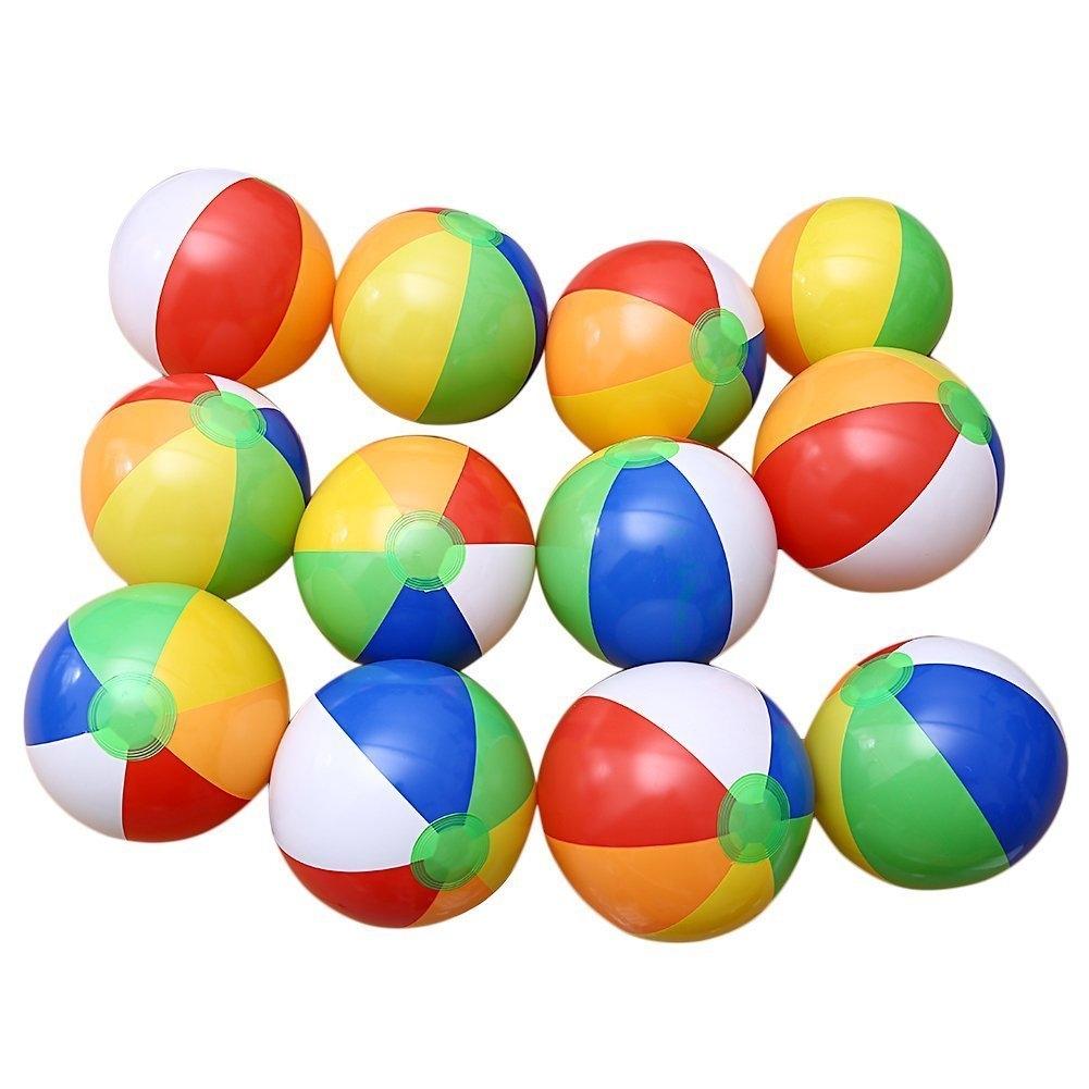 China wholesale spot printing custom colour plastic beach ball inflate pvc colorful
