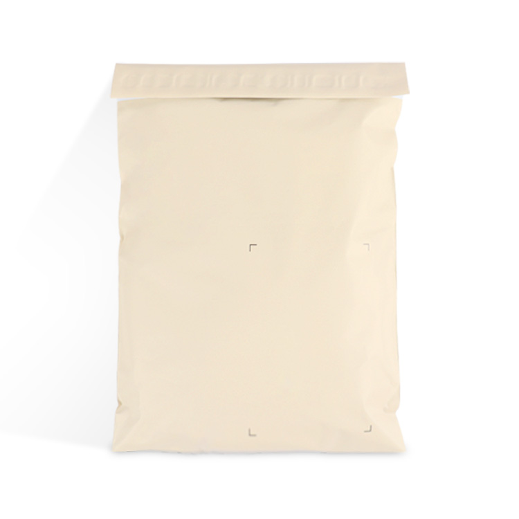 100% biodegradable cornstarch beige mailing envelope mailer courier packaging bags for post