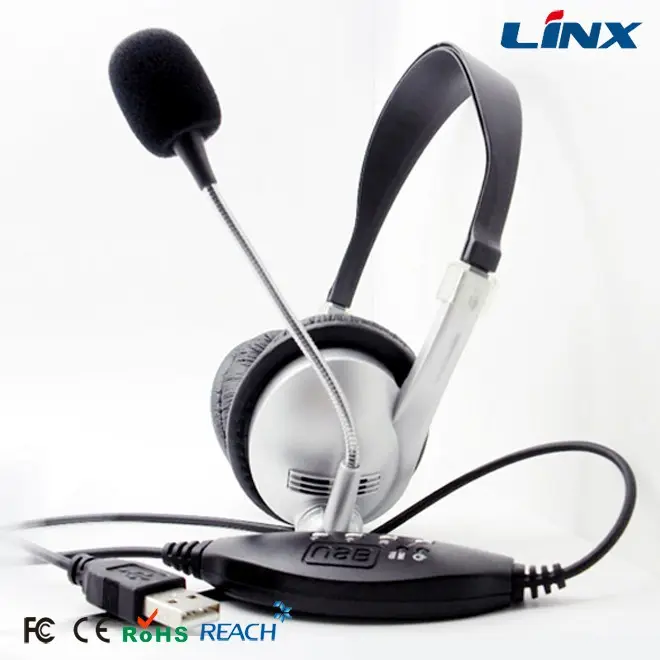 Business Call Center Headsets Computer Use Call Center Headphones High Quality Usb Headset