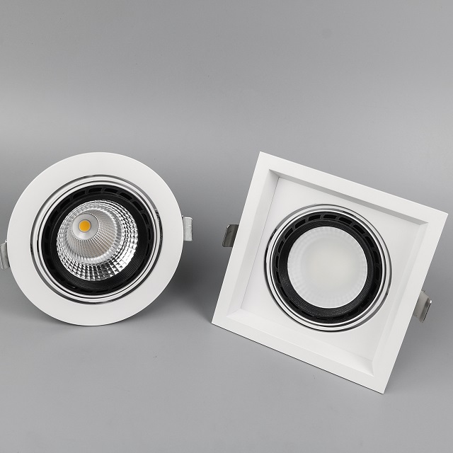 Патент разработан 20 Вт 30 Вт 50 Вт CREECOB gimbal focos dowlight затемнения светодиодные лампы для горшка