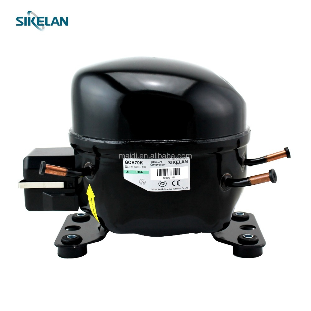 SIKELAN R404a Электрический Морозильный холодильник герметичный охлаждающий компрессор для продажи GQR70K 395W