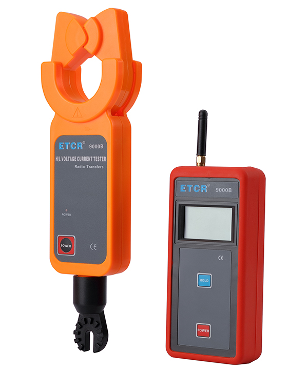 ISO CE ETCR9000B беспроводной H/L измеритель тока утечки напряжения AC 0mA-1200A