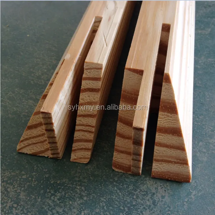 Factory direct supply wooden frame for canvas stretcher bar