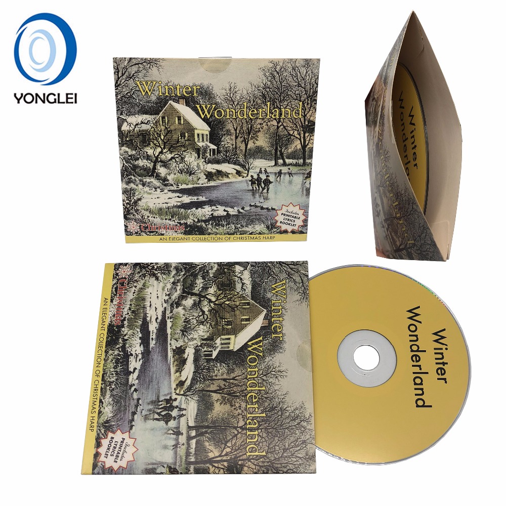 Дешевые CD рукава картонные CD кошельки и CD производство