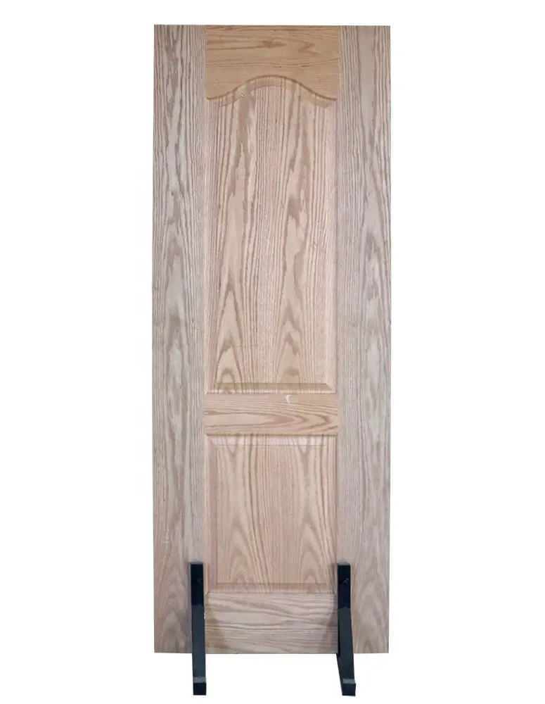 Natural wood veneer HDF Mould door skin with wholesale price