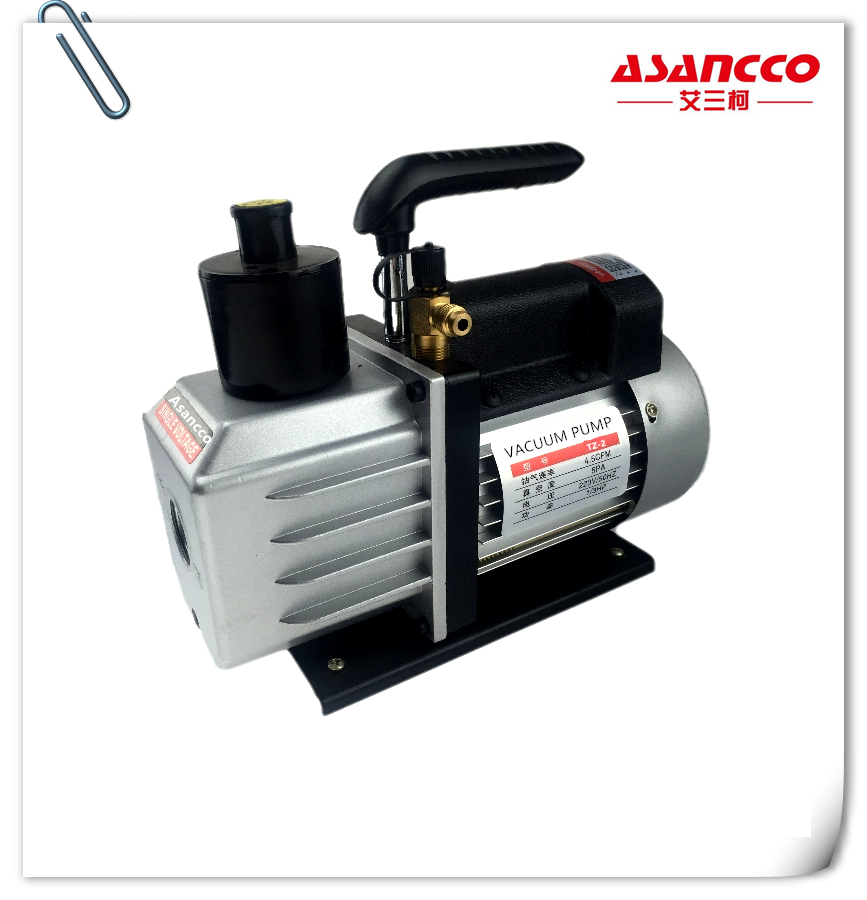 Лопатка для насоса, вакуумный глубокий поворотный одноступенчатый 3CFM 1/4 HP HVAC инструмент для кондиционирования воздуха
