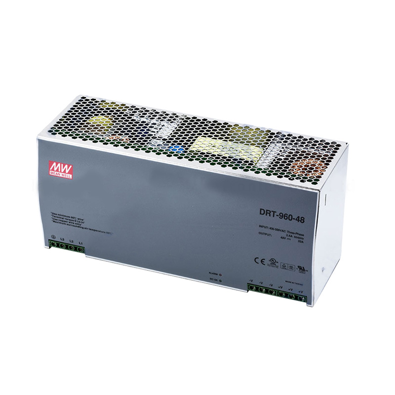 Бренд Mean Well представляет DRT-960-48 960W 48V Промышленный источник питания 960W 48V блок питания