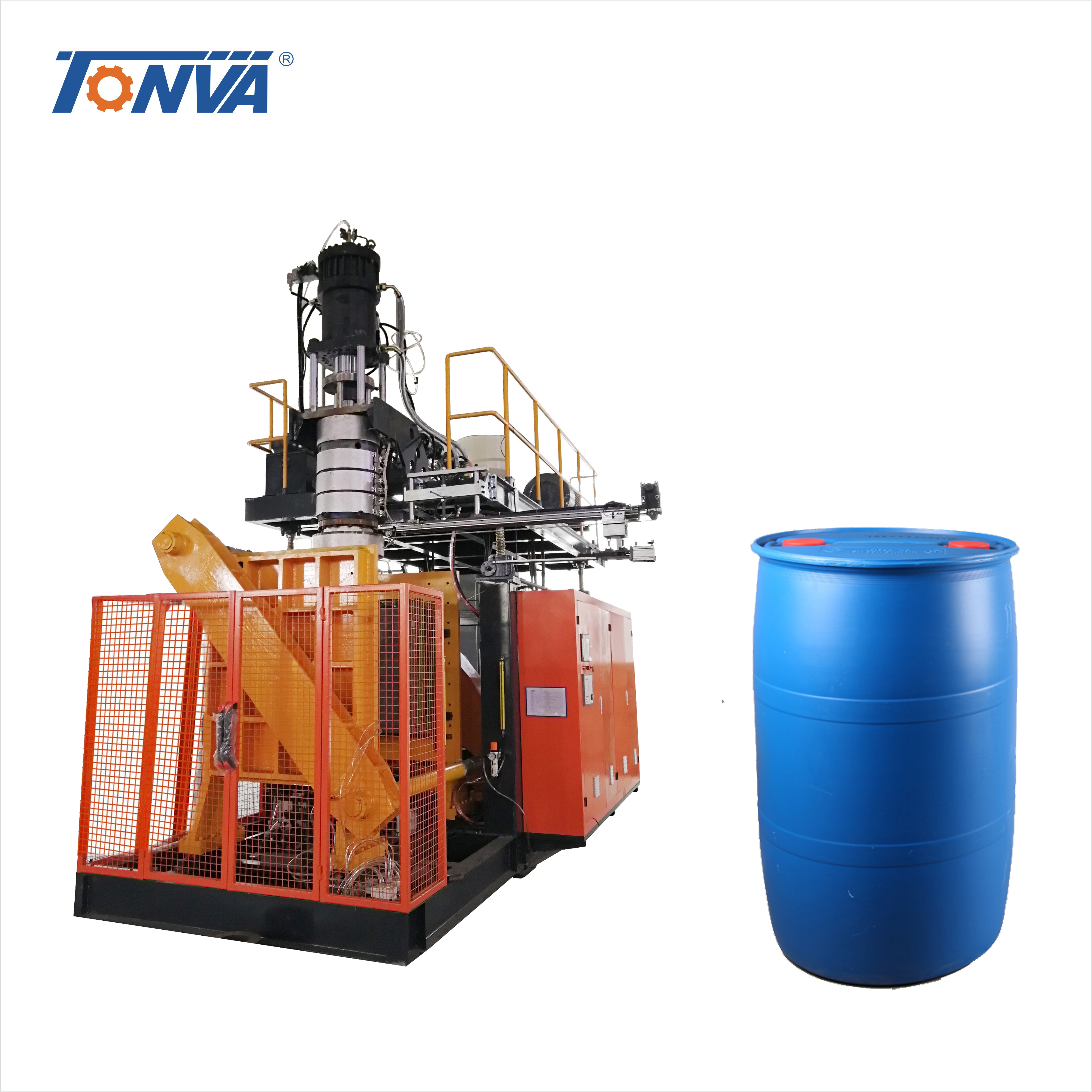 TONVA 200L однокольцевая ПЭНД пластиковая барабанная/цилиндрическая выдувная машина