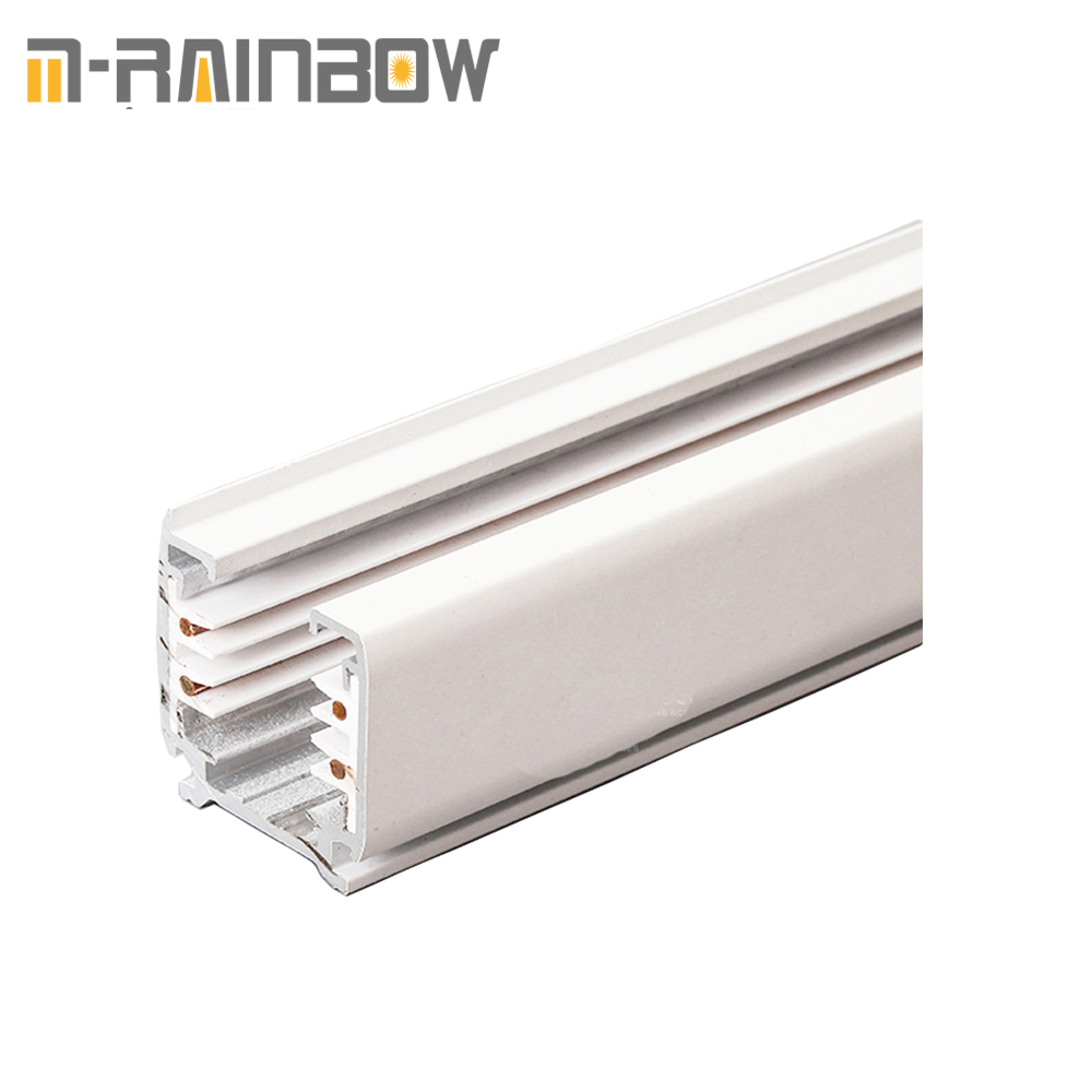 T Aluminium 3 Fase Mono Phase Light 4 Wire 1 Meter System Aluminum Track Rail