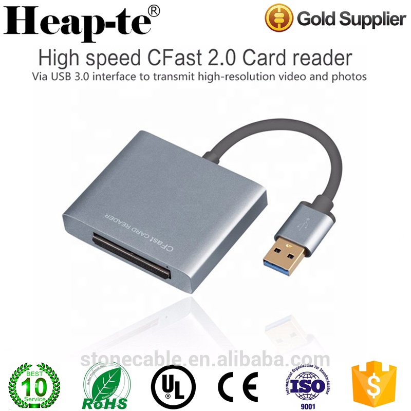 Heap-te высокоскоростной кард-ридер 500 МБ/с./с USB 3,0 to CFast 2,0