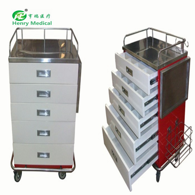 Hospital Furniture Stainless steel medical trolley factory direct supply