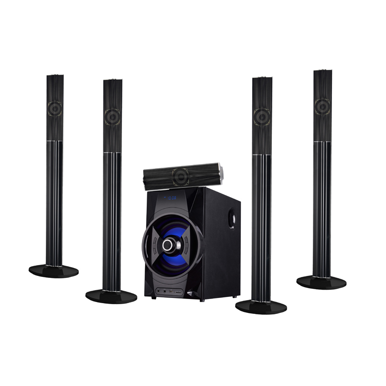 Супер бас DVD караоке 5,1 Bluetooth сабвуфер динамик домашний кинотеатр система