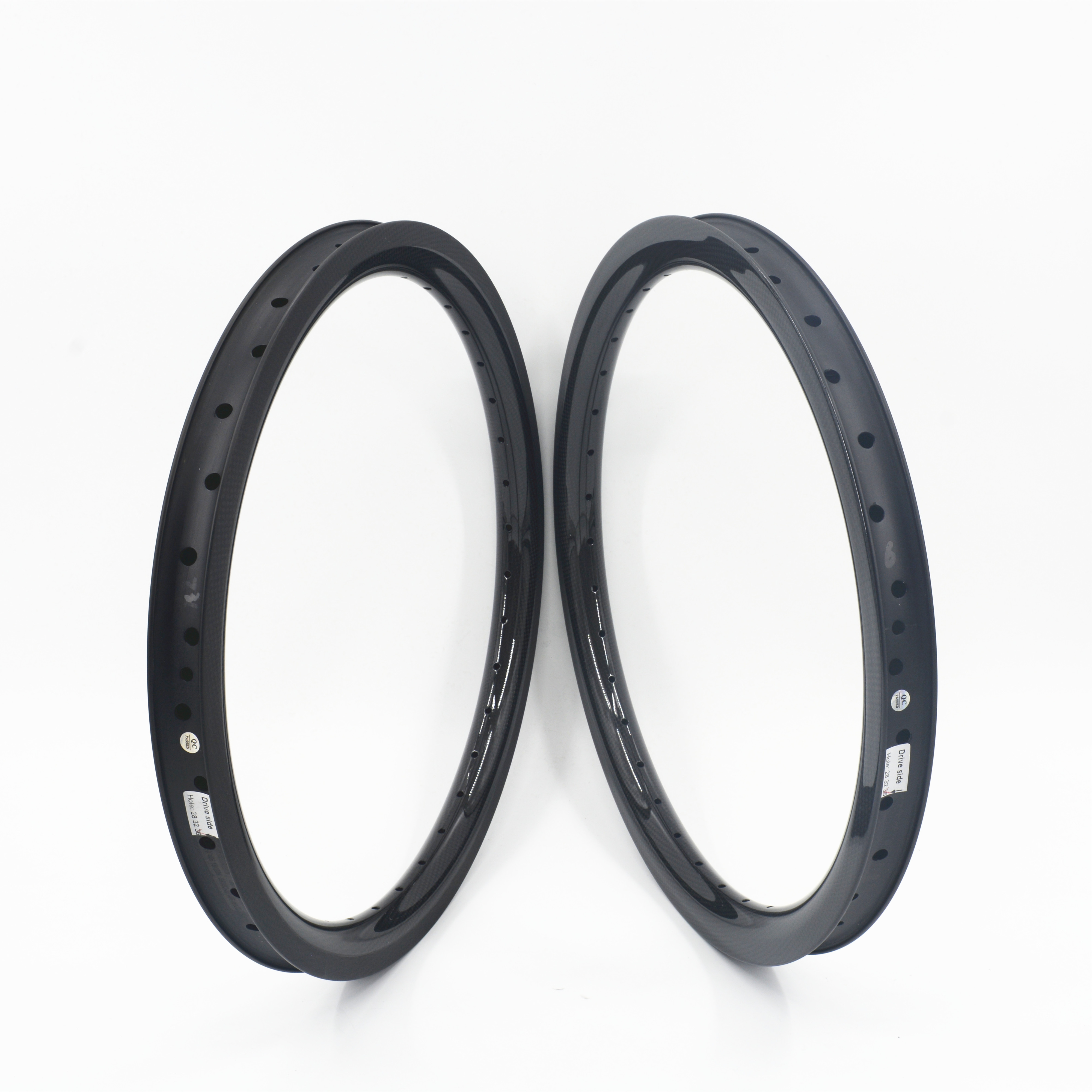 SoarRocs SR30C25-406 Новая поверхность Carbon Bmx тороидальный карбоновый обод 20 дюймов 406 Bmx обод