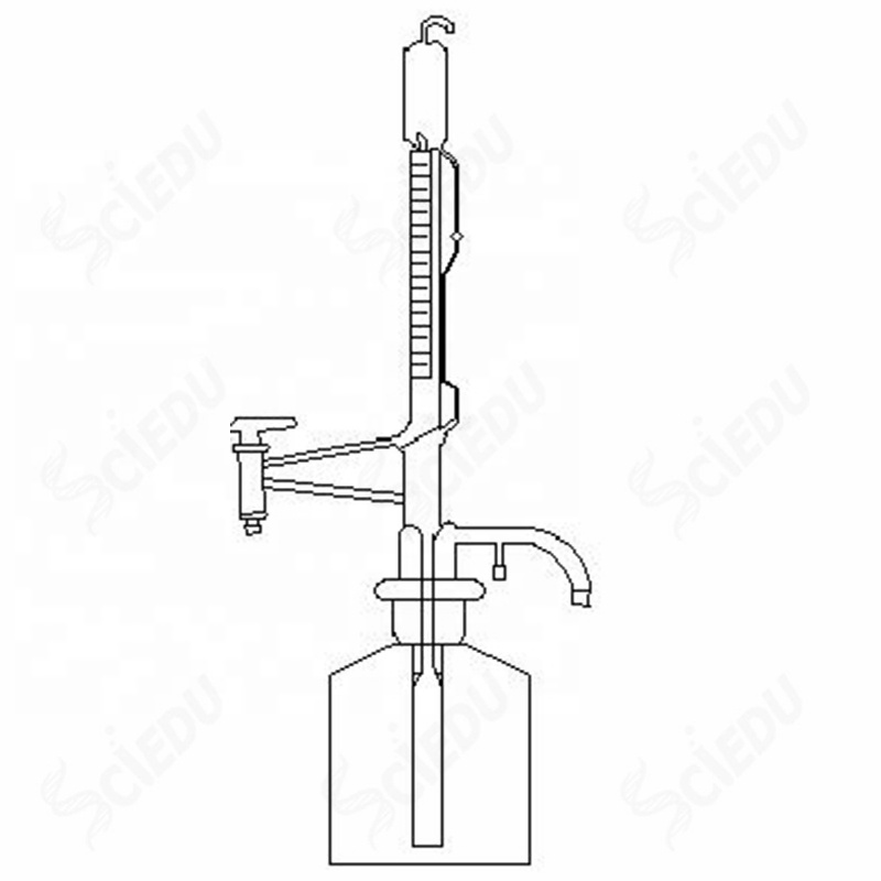 J715 тип автоматический Burette с заземлением резервуара и давлением