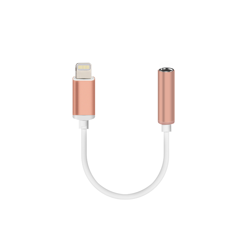 Адаптер Lighting для наушников 3,5 мм mfi jack для iphone