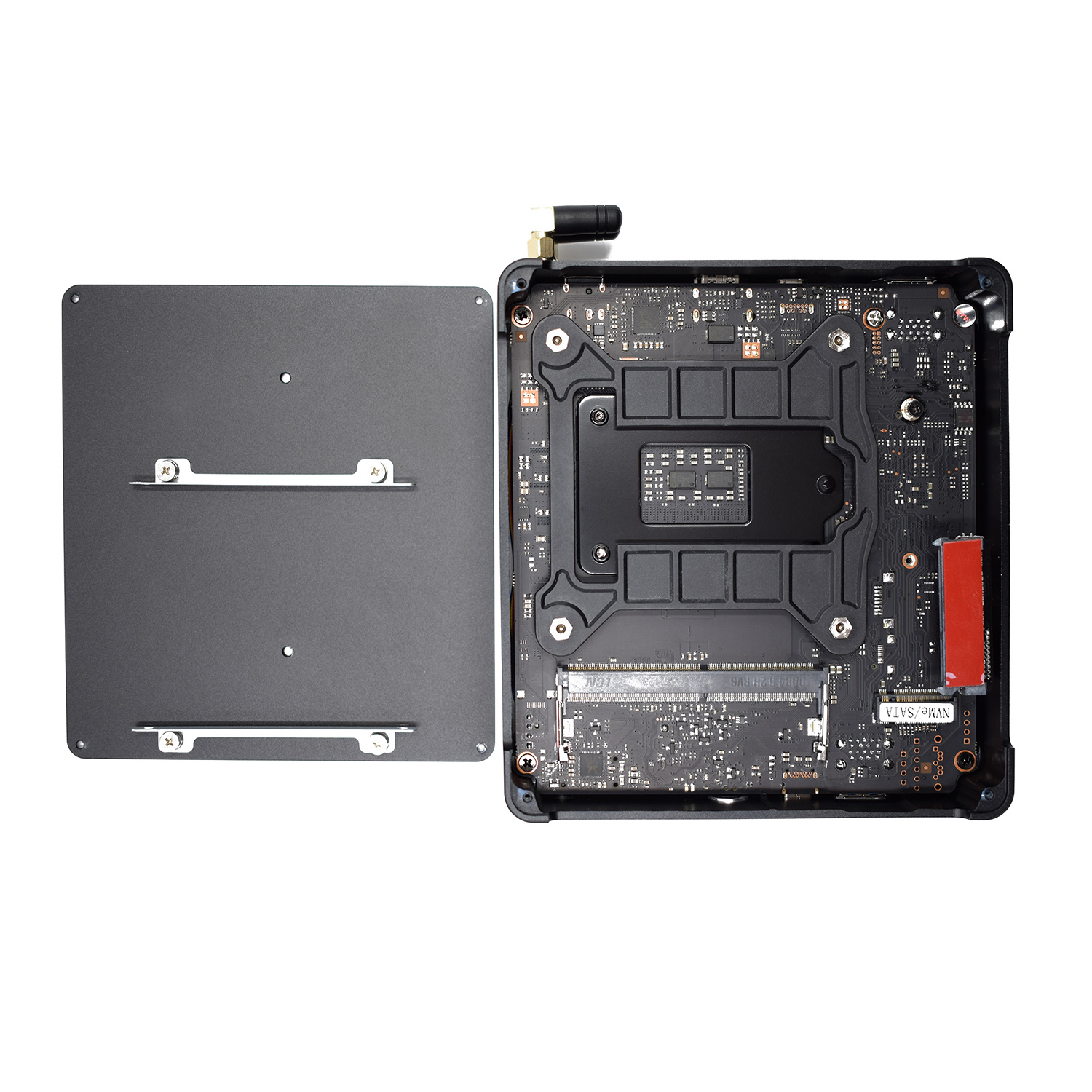 Бесплатный Лазерный Логотип настольный мини игровой компьютер для i9 8950hk поддержка ddr4 32gb оперативной памяти 6 core 12 нитей