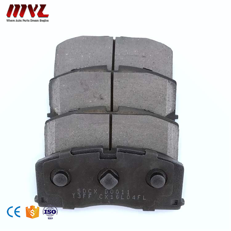 По оптовой цене из Китая фабрики OEM номер 0449187705000 0449187723 низкая цена тормозных колодок для Daihatsu Charade Gdb7020 D0011