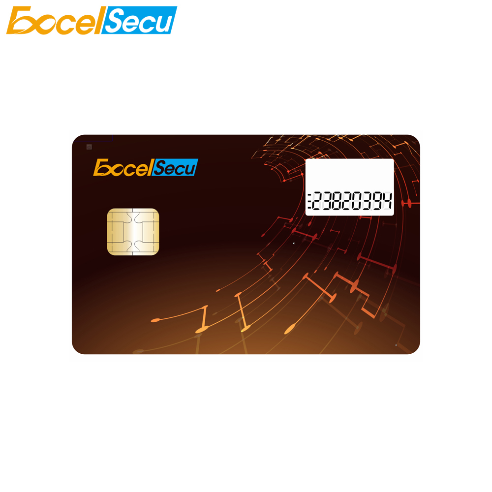 E ink дисплей Smart card
