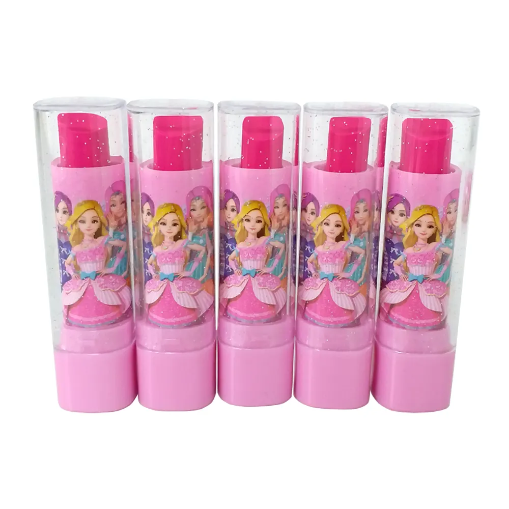 Promotional Lipstick Eraser Shapes Eraser for Kids