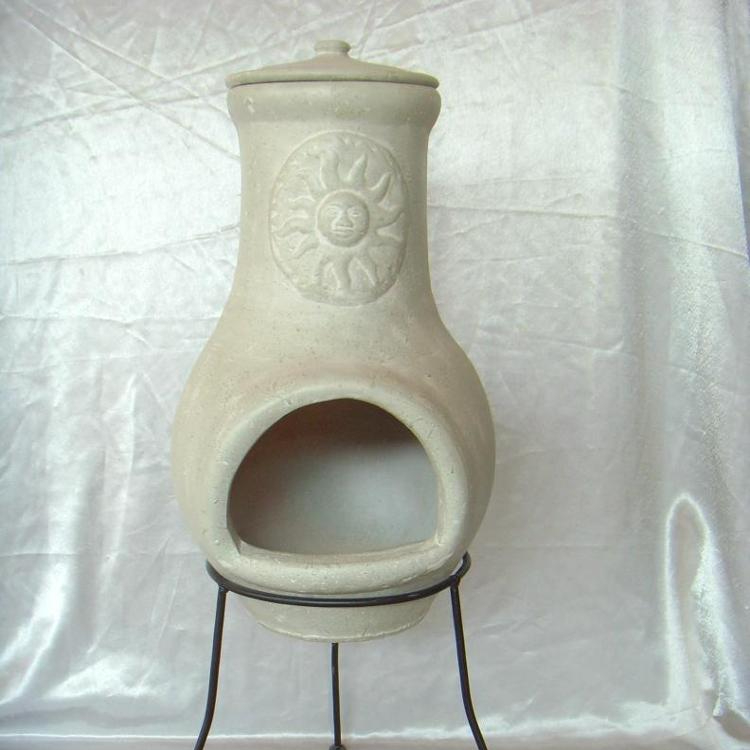 Сад Chiminea открытый камин ручной работы по индивидуальному заказу глины Chiminea
