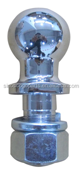 2 "х 1" x 2-1/2 "-6,000 фунтов. ТСУ мяч, хромированной отделкой, США sae. J684 стандарт